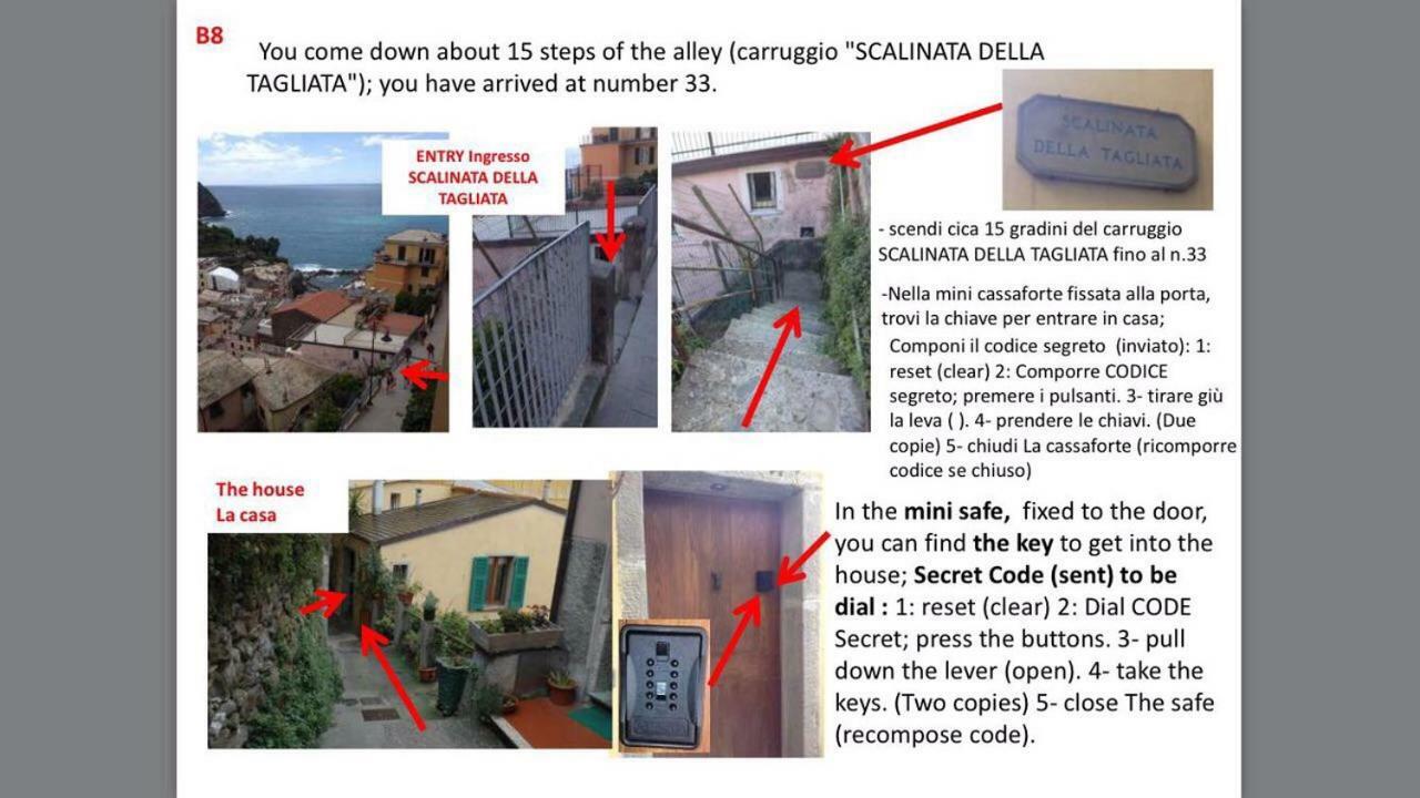 Appartamento Chic Riomaggiore 5 Terre Exteriér fotografie