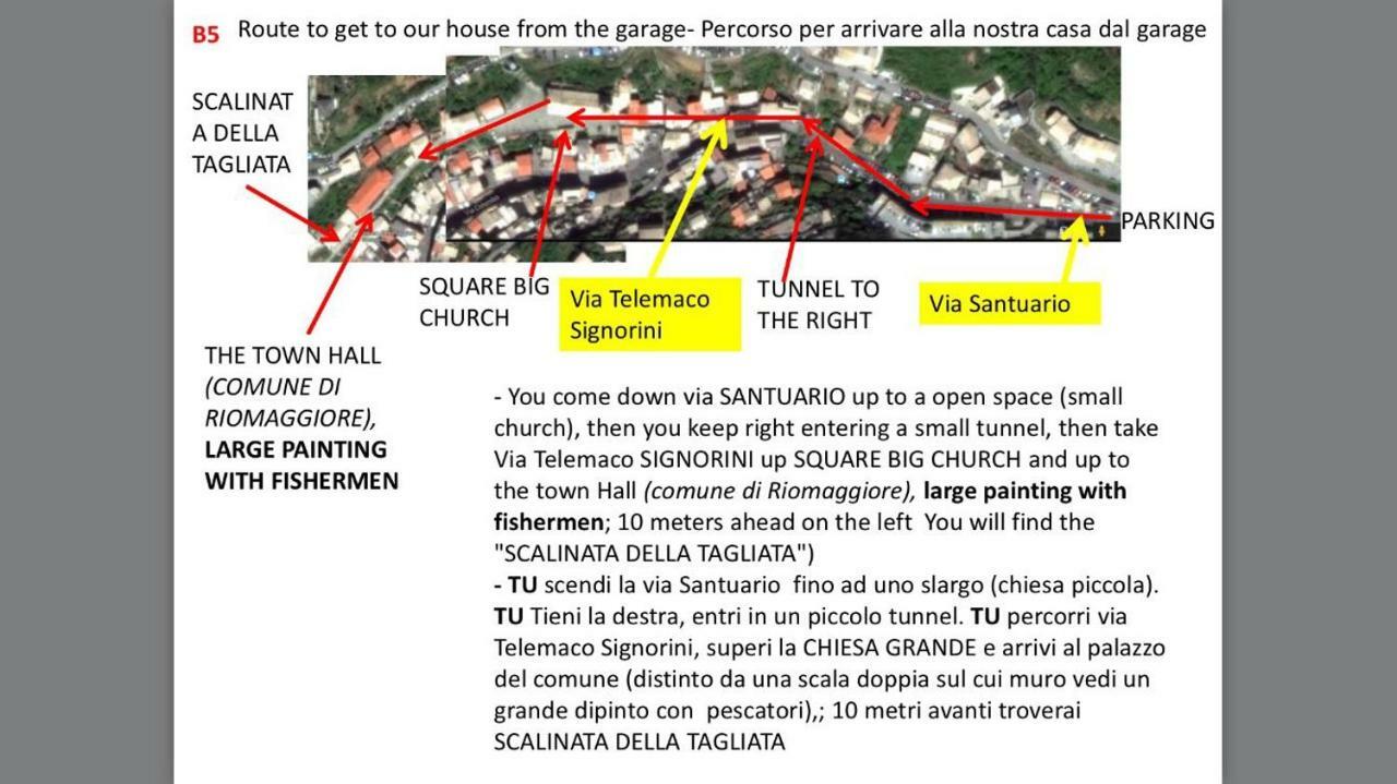 Appartamento Chic Riomaggiore 5 Terre Exteriér fotografie