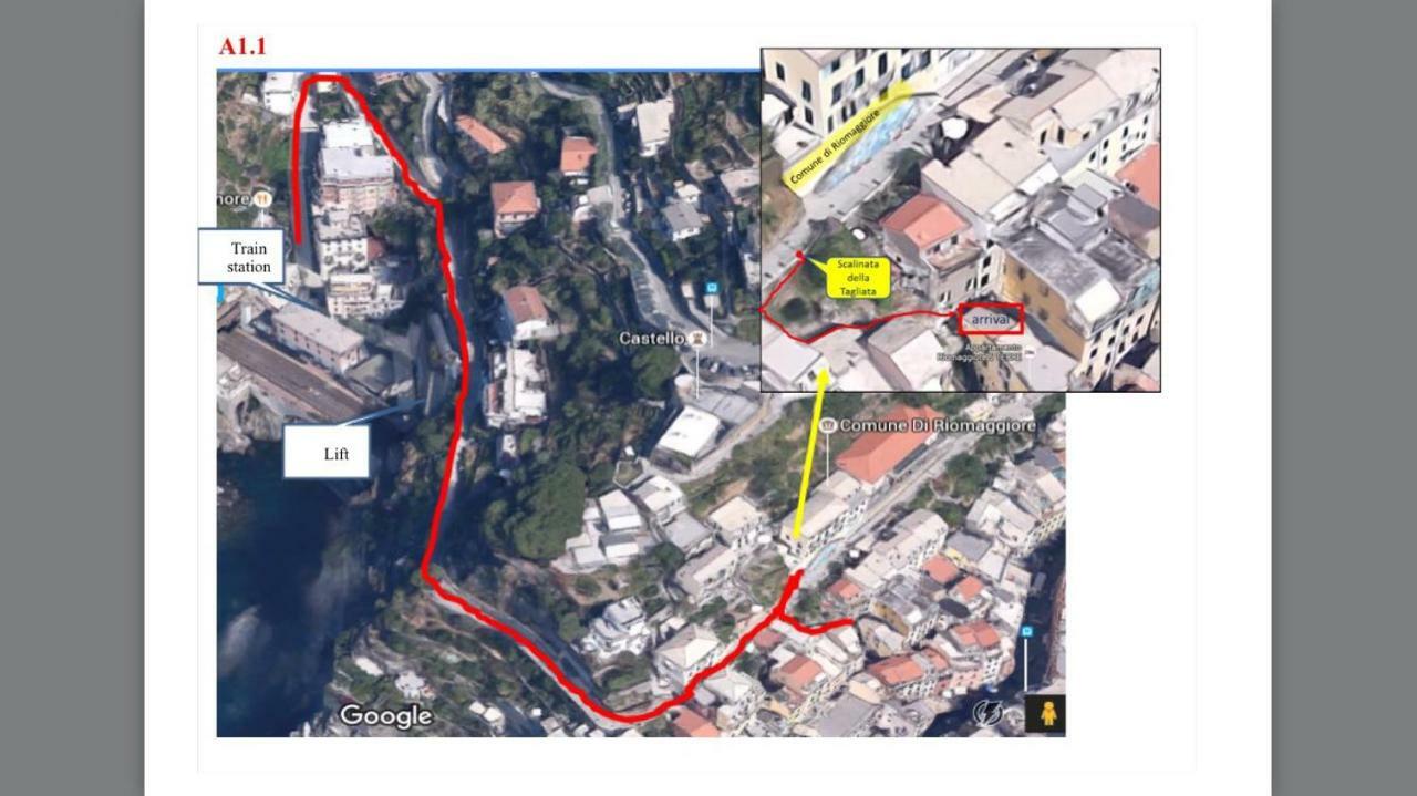 Appartamento Chic Riomaggiore 5 Terre Exteriér fotografie